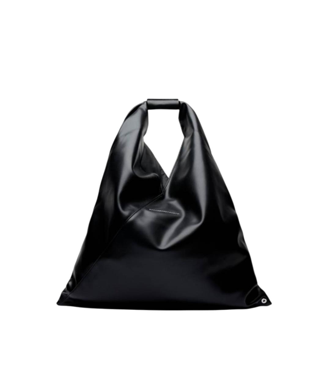 MM6 MAISON MARGIELA Черная сумка тоут, фото 2