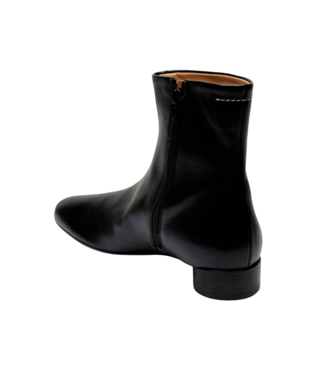 MM6 MAISON MARGIELA Черные ботинки, фото 3