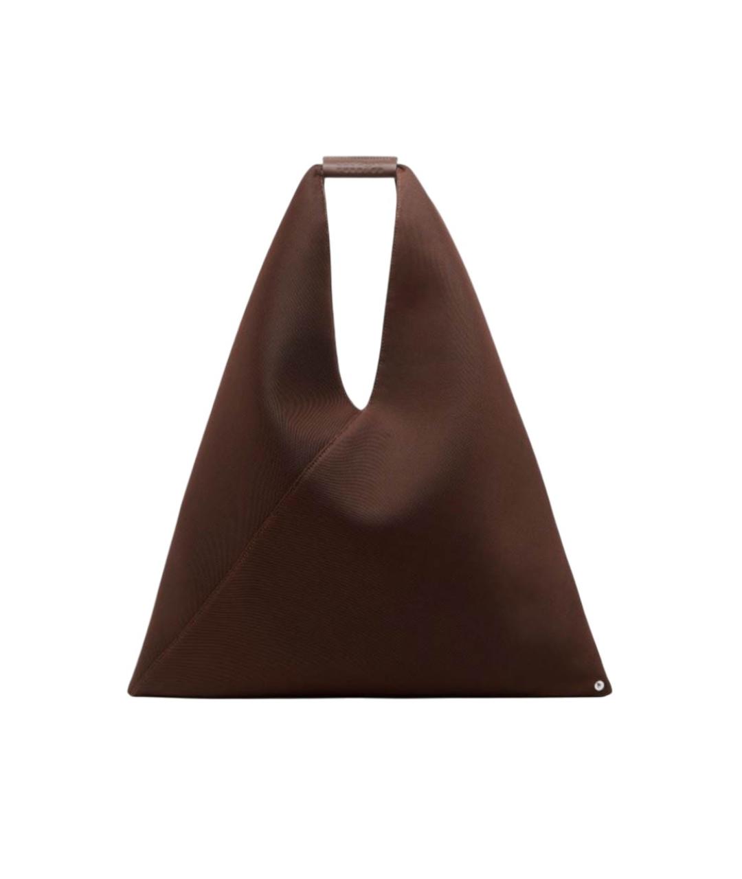 MM6 MAISON MARGIELA Коричневая сумка тоут, фото 1