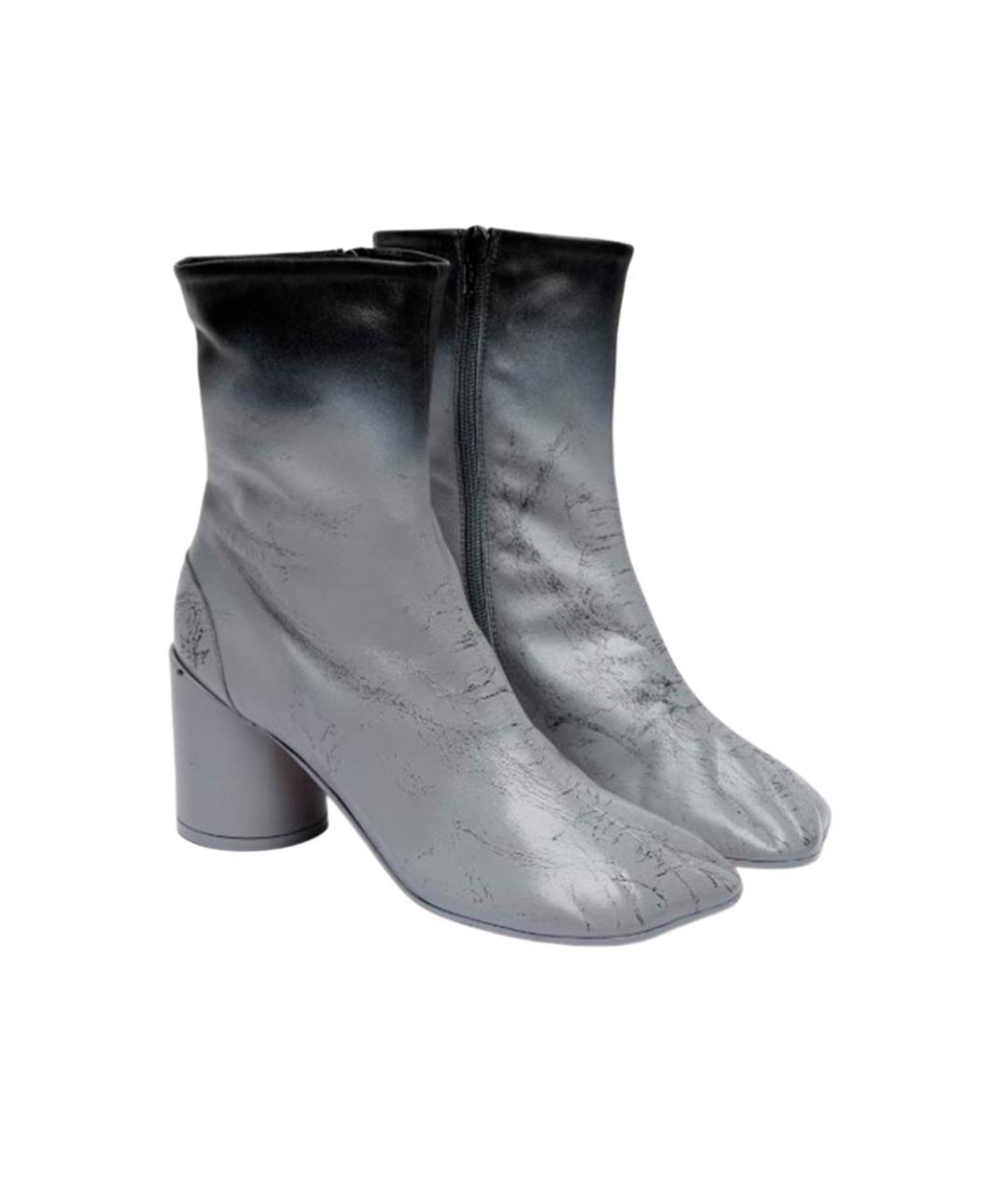 MM6 MAISON MARGIELA Серые ботильоны, фото 2