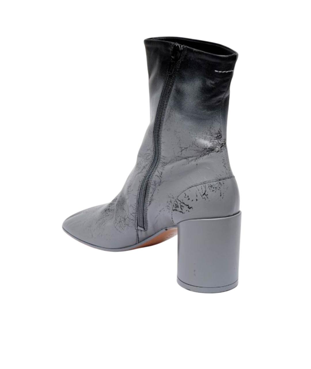 MM6 MAISON MARGIELA Серые ботильоны, фото 3