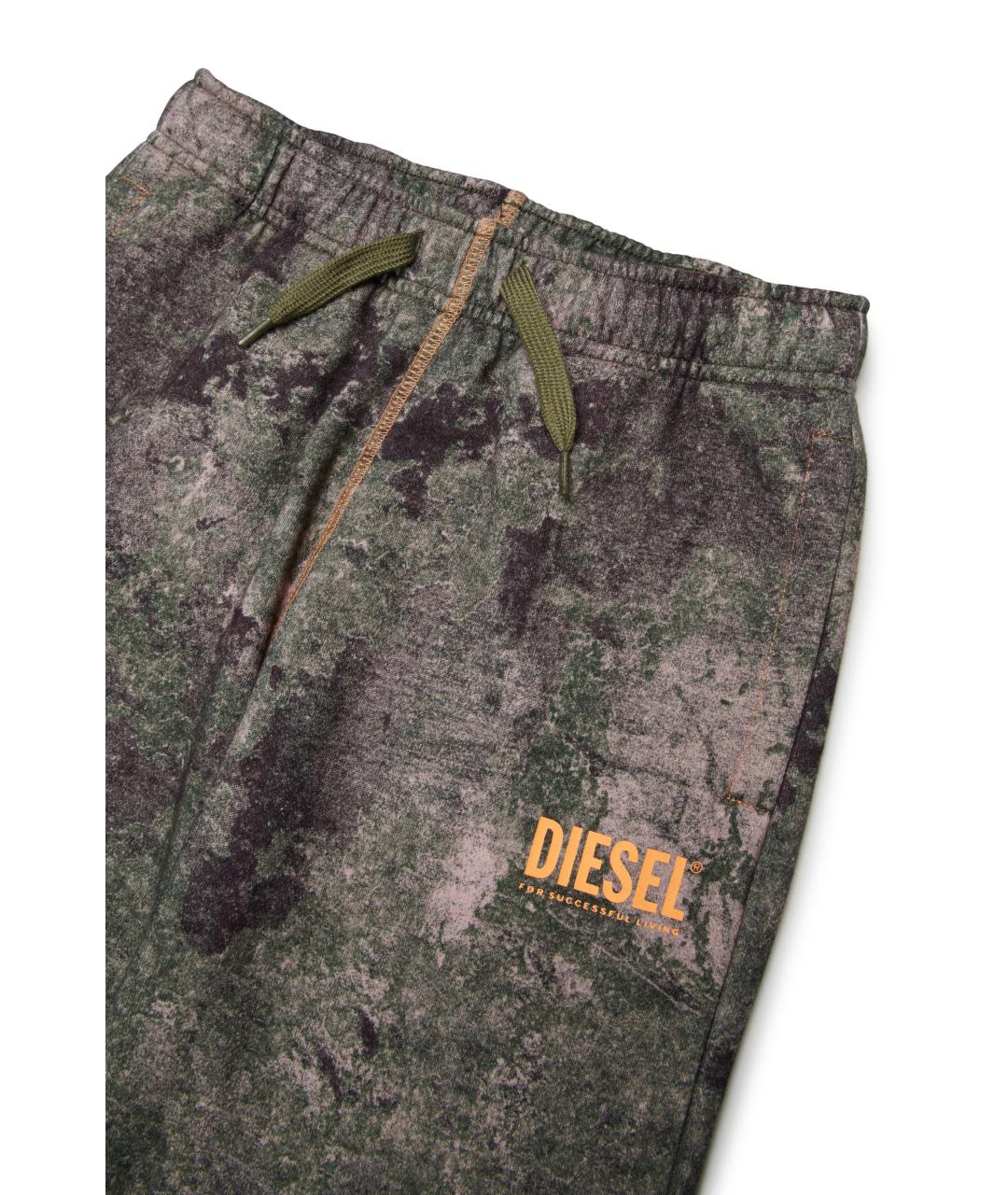 DIESEL Зеленые брюки и шорты, фото 3