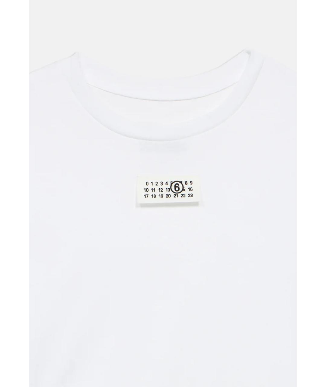 MAISON MARGIELA Белый детская футболка / топ, фото 3