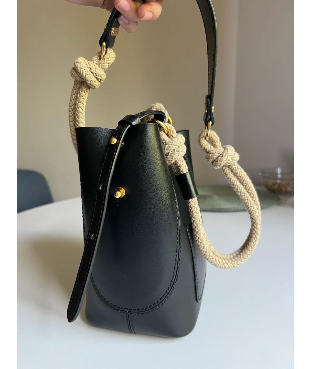 COCCINELLE Черная кожаная сумка через плечо, фото 6