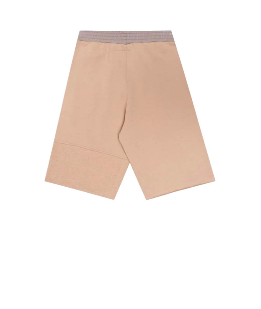 MAISON MARGIELA Бежевые детские шорты, фото 2