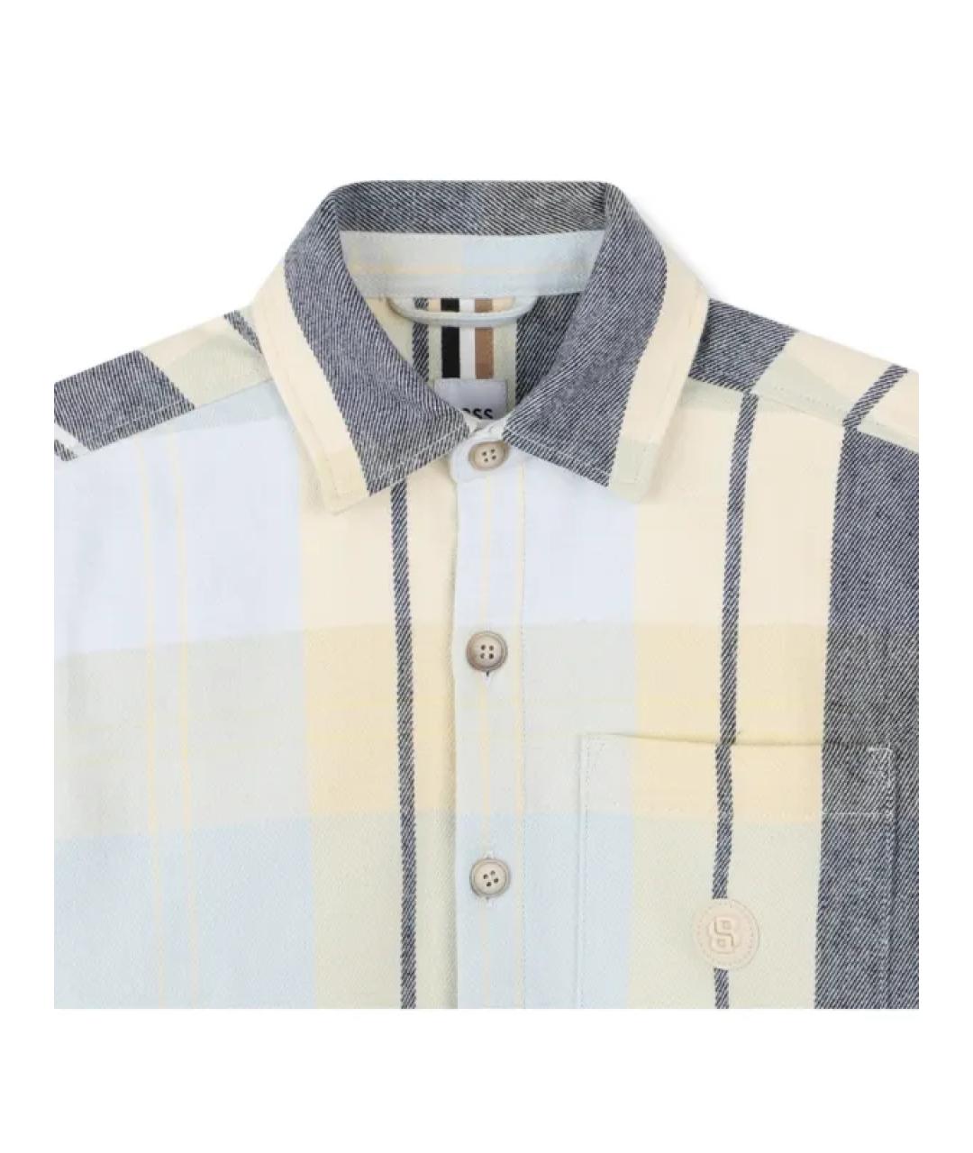 HUGO BOSS Мульти детская рубашка, фото 3