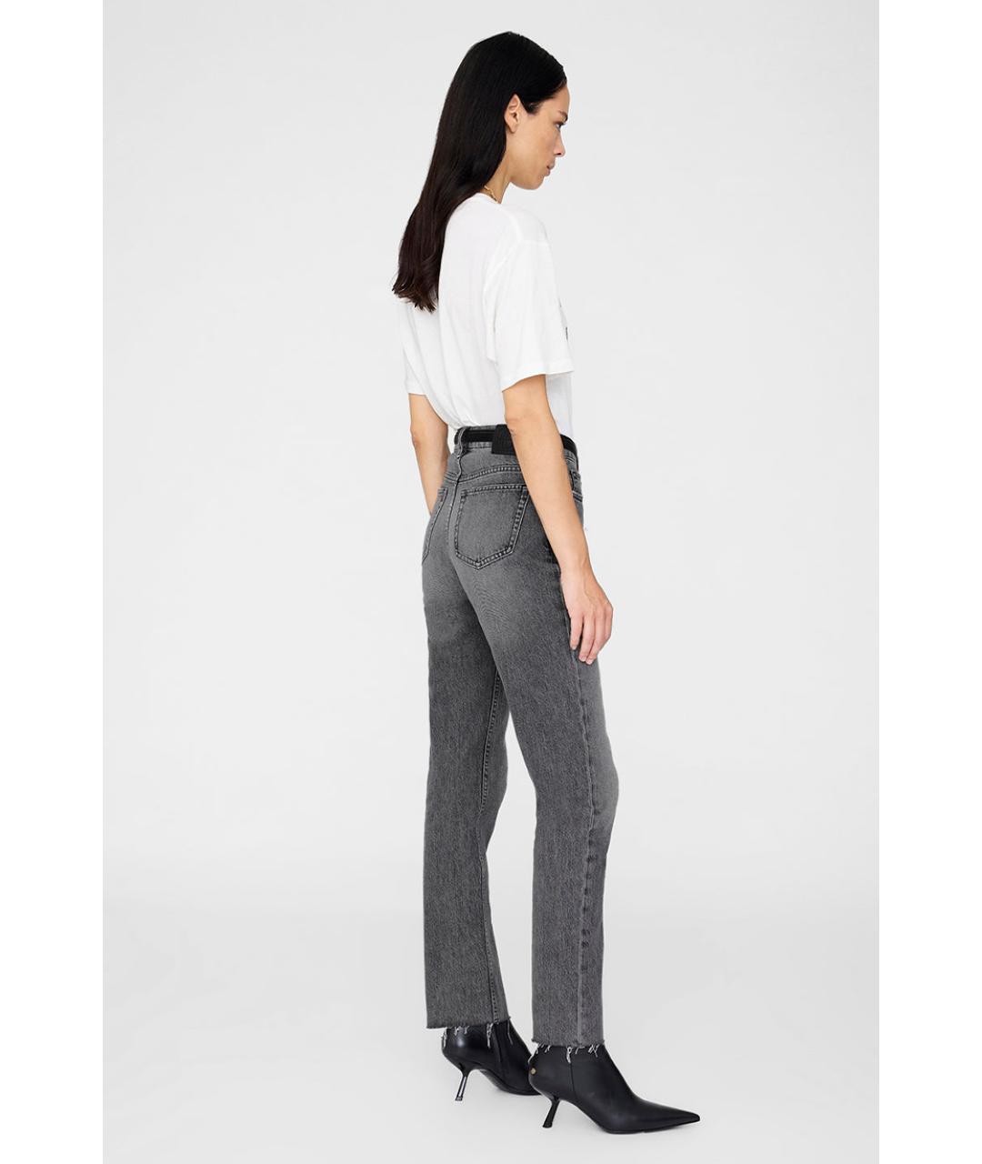 ANINE BING Белая футболка, фото 2