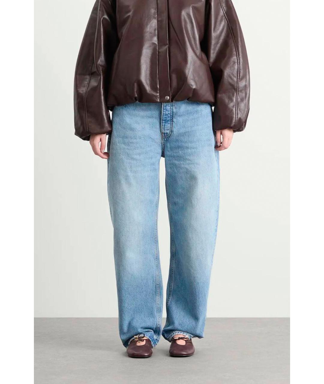 ANINE BING Голубые прямые джинсы, фото 2