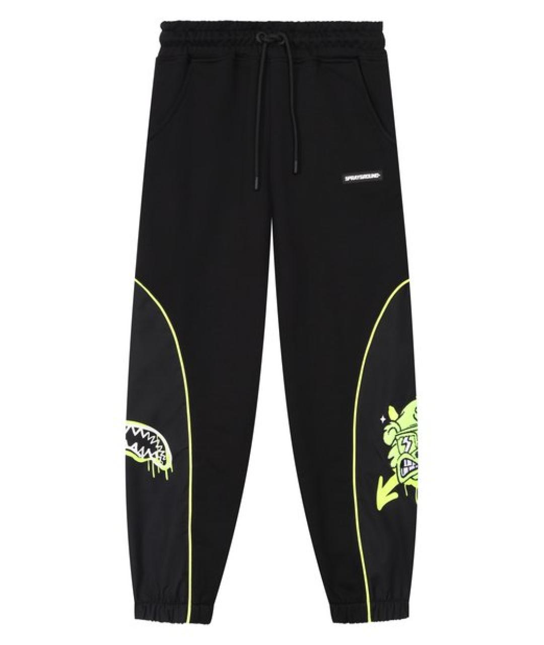 SPRAYGROUND Черные хлопковые брюки и шорты, фото 3