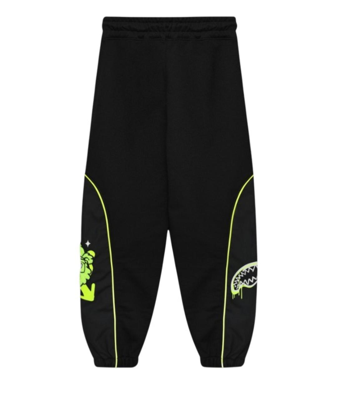 SPRAYGROUND Черные хлопковые брюки и шорты, фото 2