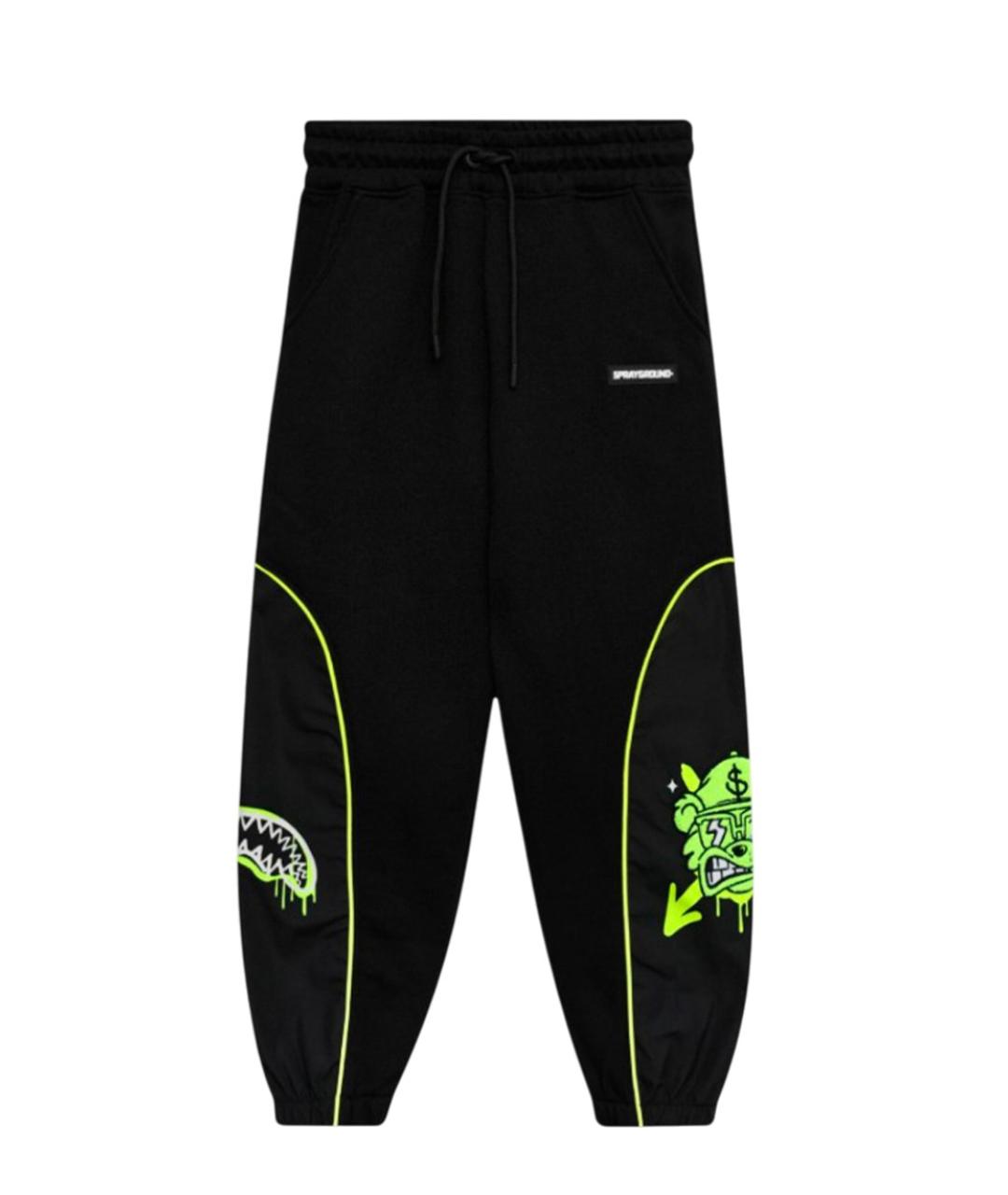 SPRAYGROUND Черные хлопковые брюки и шорты, фото 1