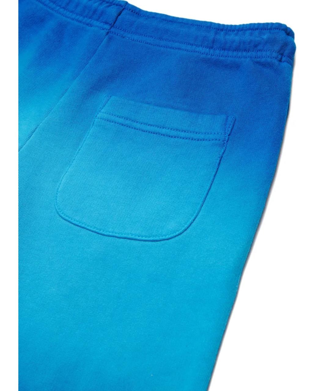 DIESEL Голубые хлопковые брюки и шорты, фото 3