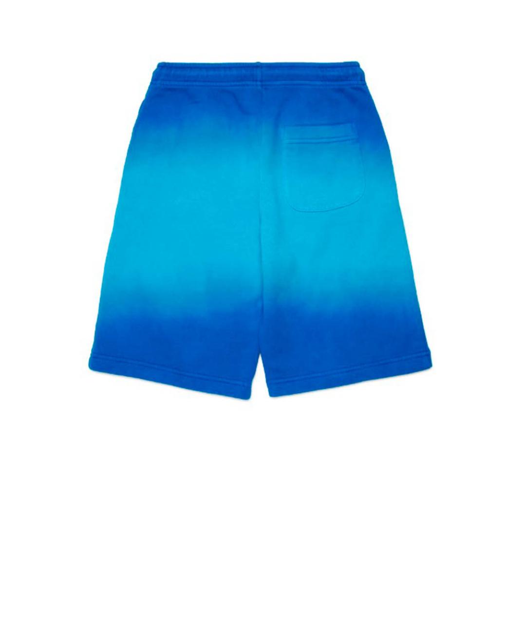 DIESEL Голубые хлопковые брюки и шорты, фото 2