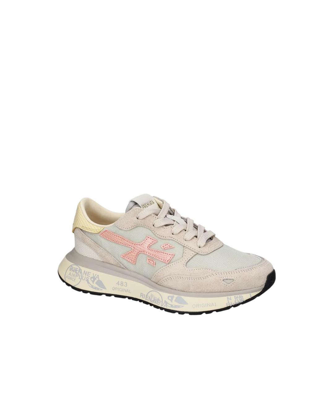 PREMIATA Бежевые кроссовки, фото 2