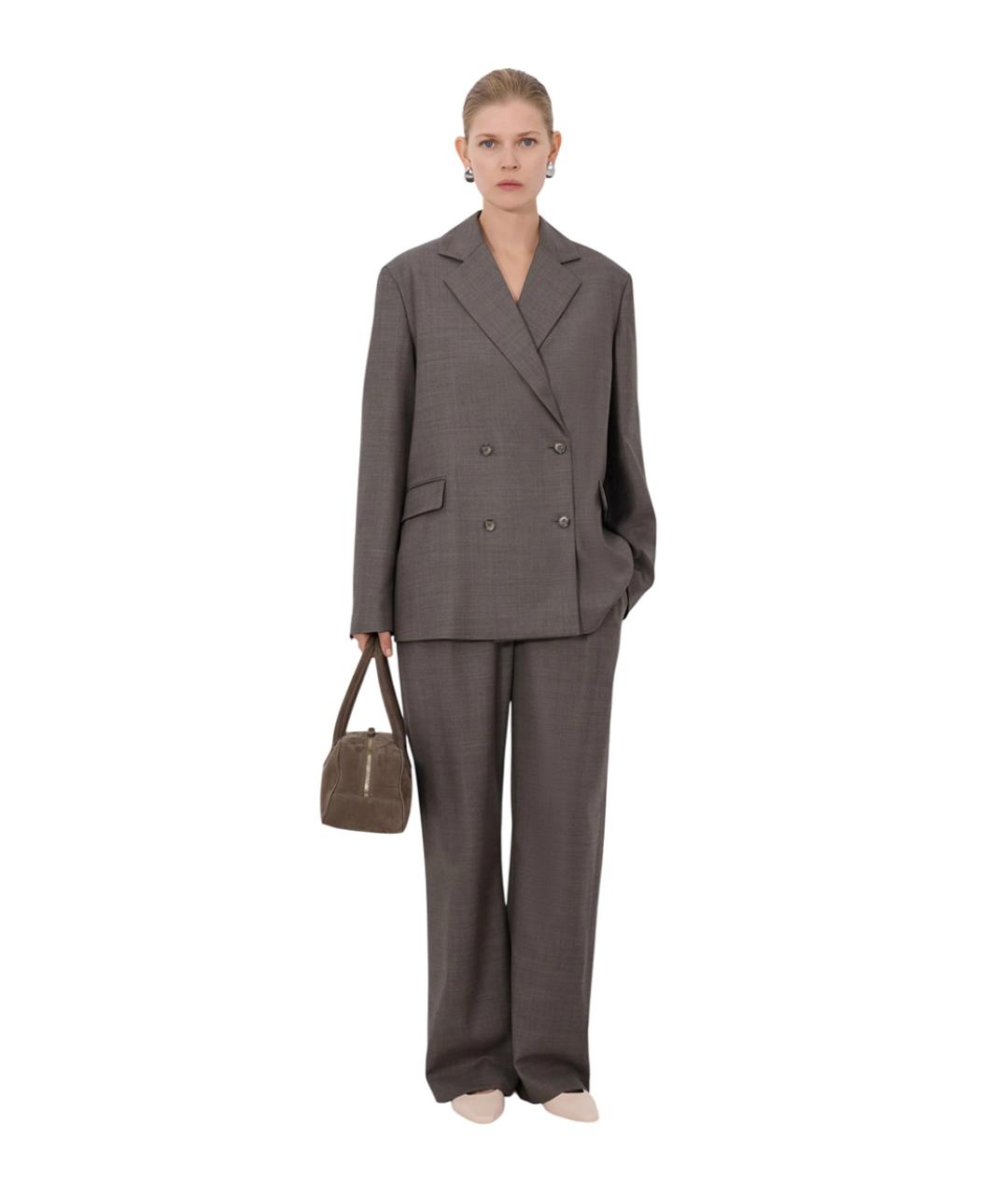 LOULOU DE SAISON Коричневый жакет/пиджак, фото 2