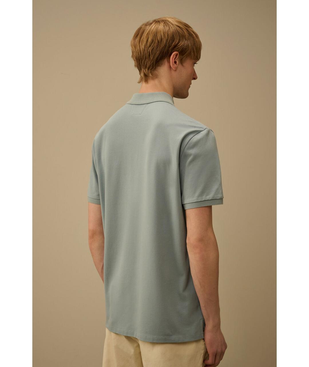 CP COMPANY Хлопковое поло с коротким рукавом, фото 3