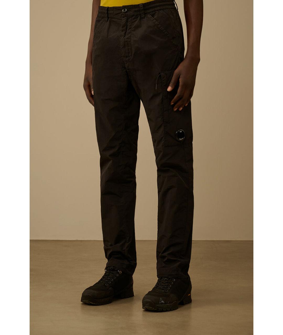 CP COMPANY Черные повседневные брюки, фото 2