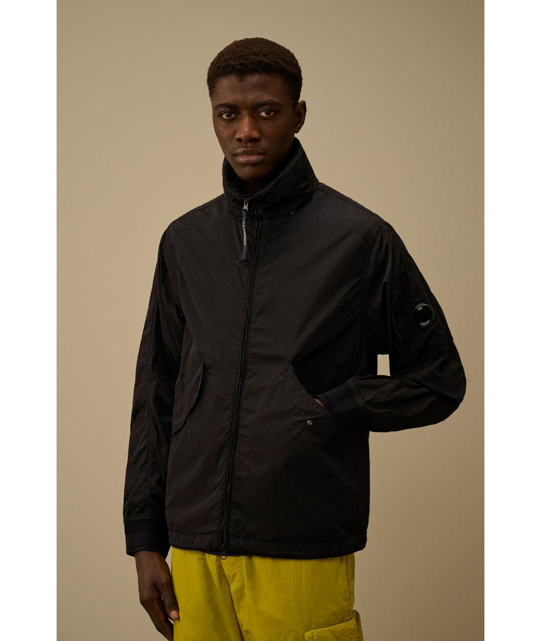 CP COMPANY Черная куртка, фото 2