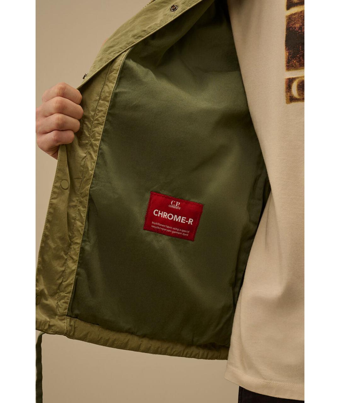 CP COMPANY Зеленая куртка, фото 4