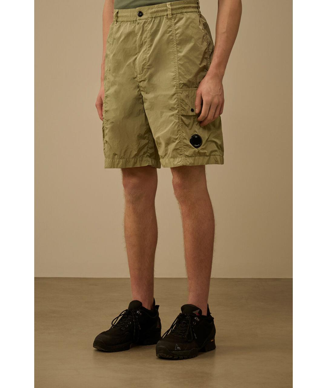 CP COMPANY Зеленые шорты, фото 2