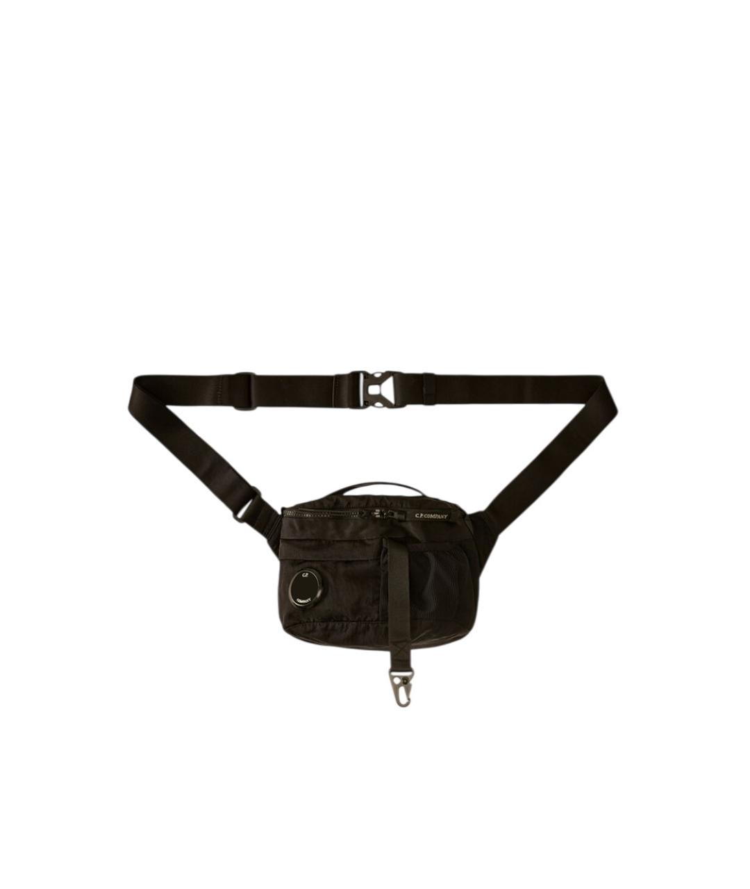 CP COMPANY Черная поясная сумка, фото 1