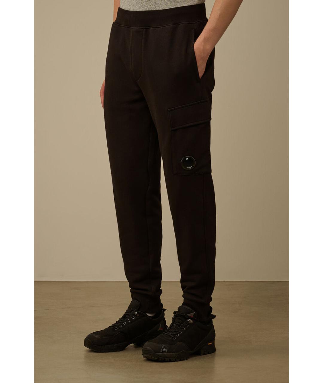 CP COMPANY Черные повседневные брюки, фото 2