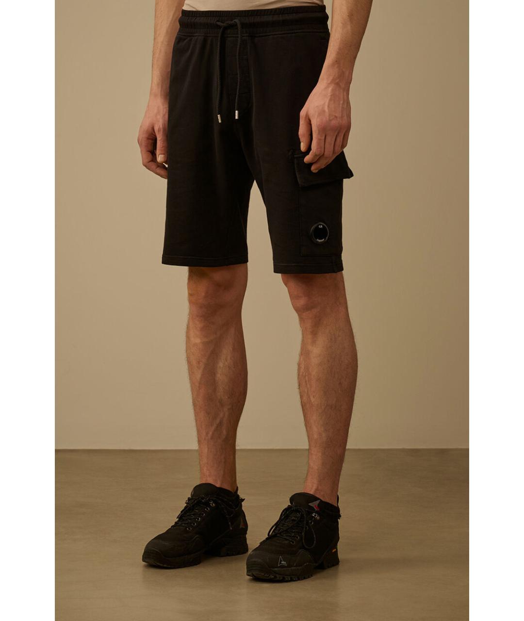 CP COMPANY Черные шорты, фото 2