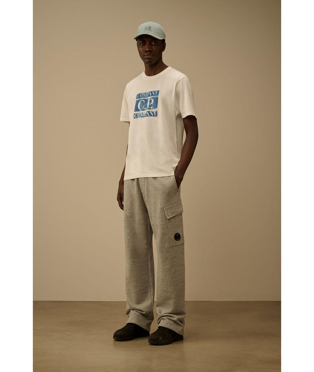 CP COMPANY Белая футболка, фото 3