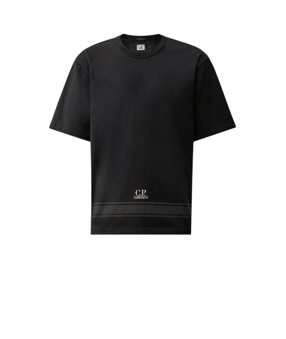 CP COMPANY Черная футболка, фото 1
