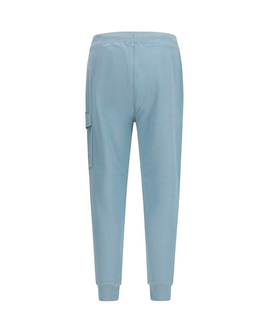 CP COMPANY Голубые повседневные брюки, фото 2