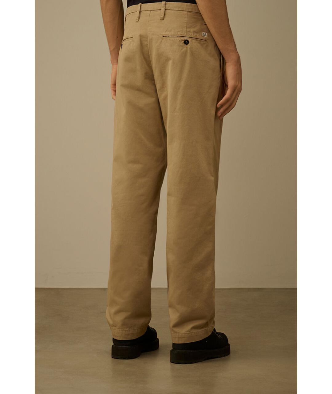 CP COMPANY Бежевые повседневные брюки, фото 2