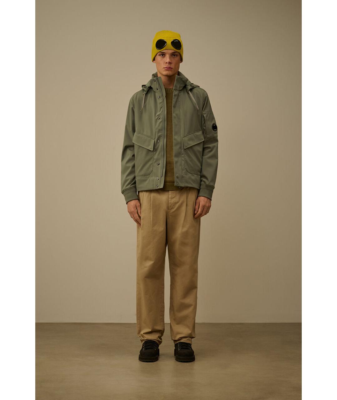 CP COMPANY Бежевые повседневные брюки, фото 3