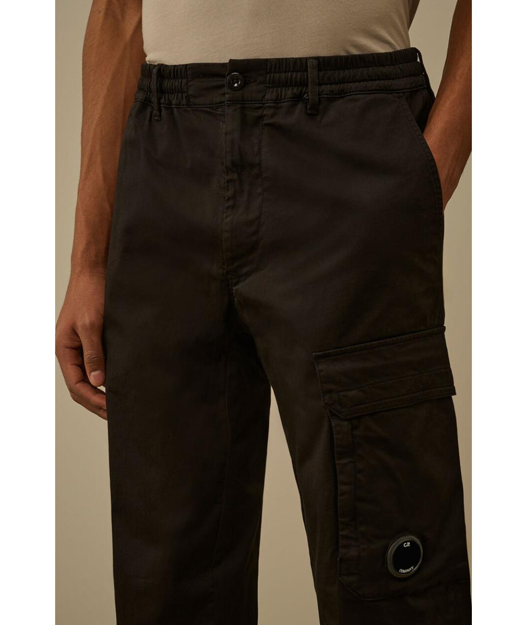 CP COMPANY Черные повседневные брюки, фото 3