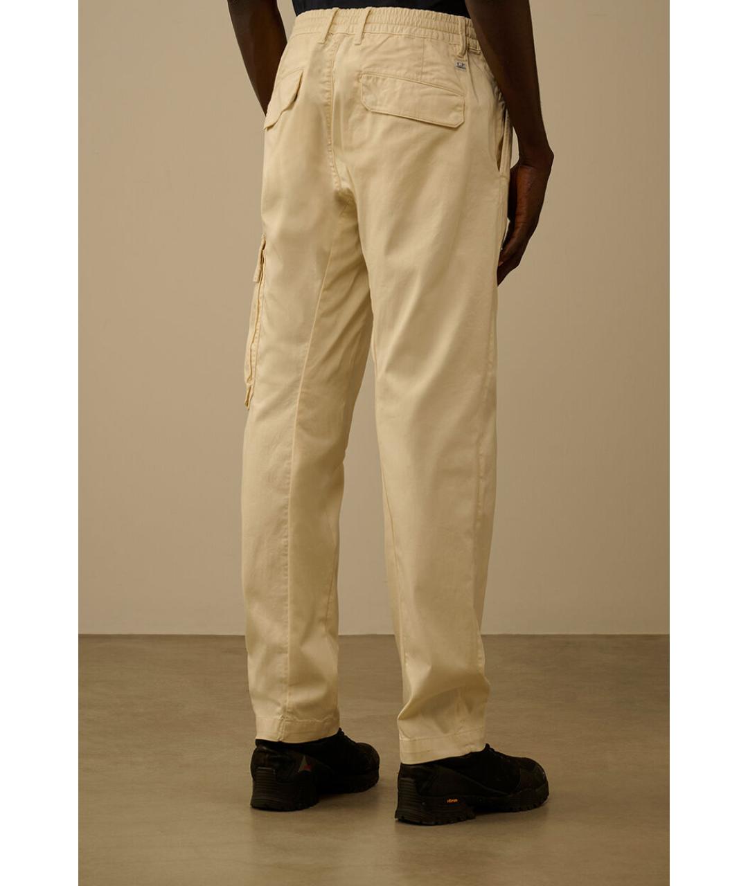 CP COMPANY Бежевые повседневные брюки, фото 3