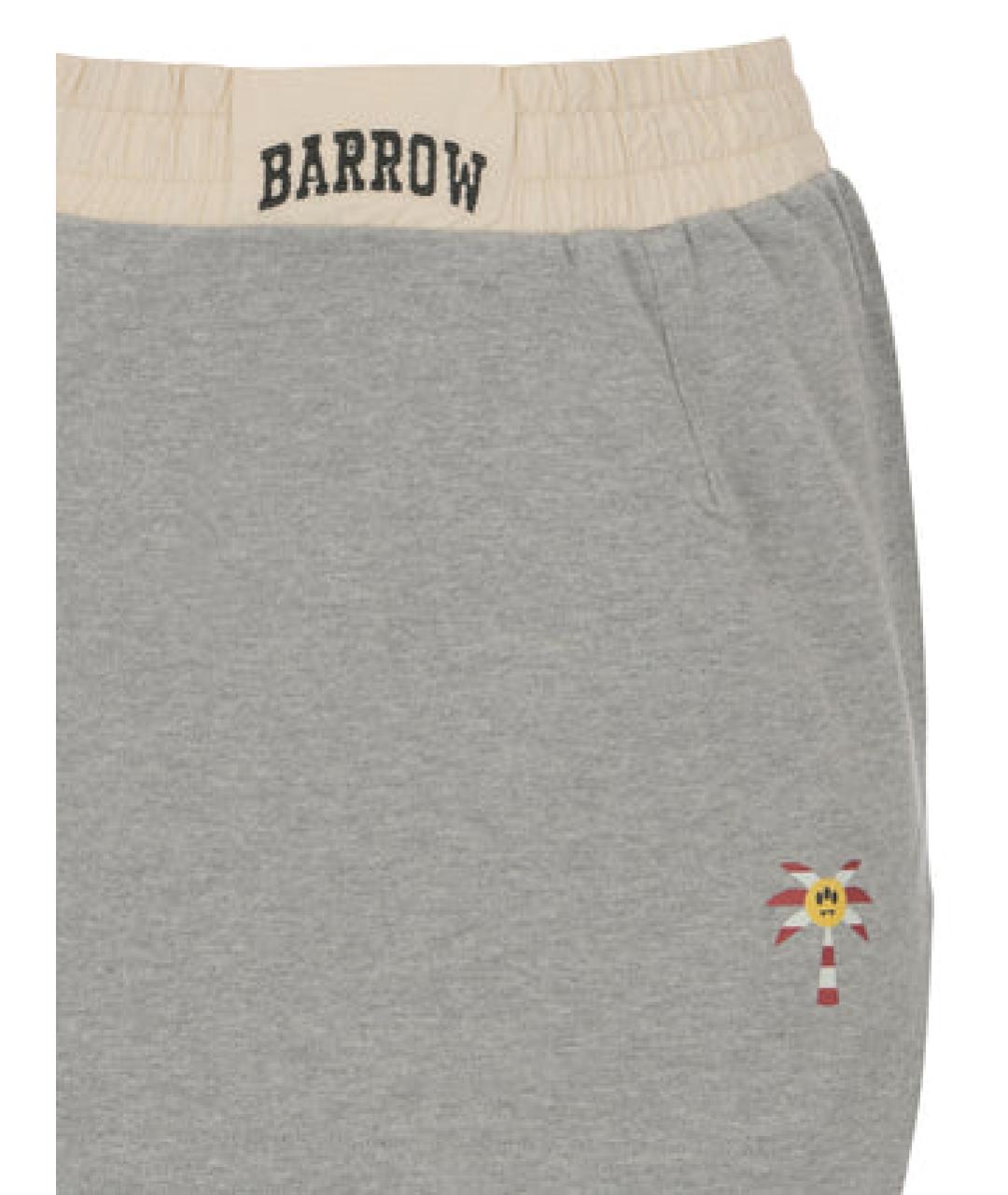 BARROW Серая юбка мини, фото 3