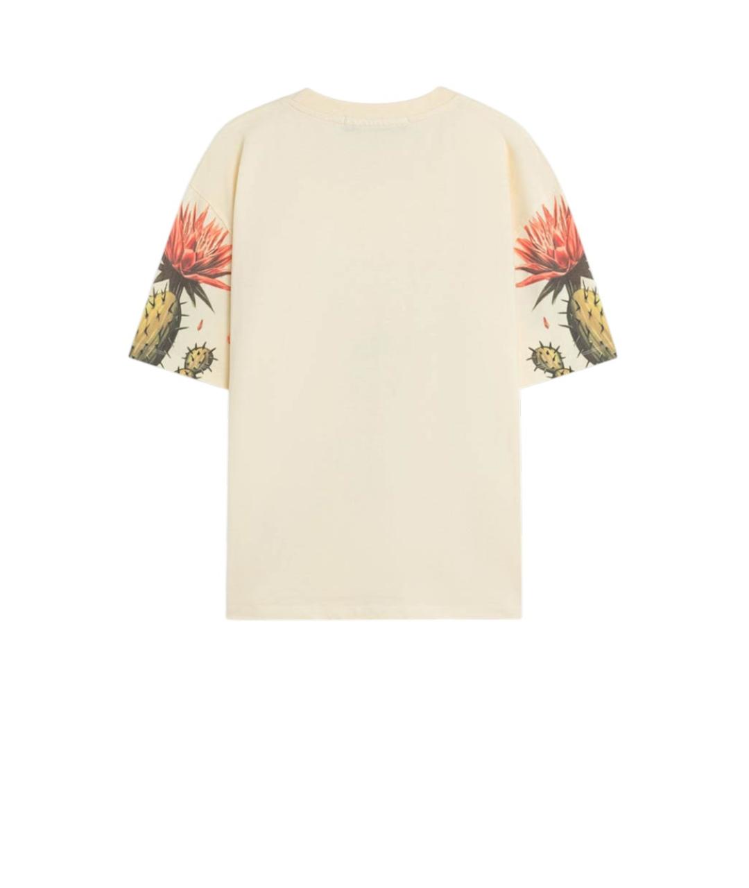 BARROW Бежевая футболка, фото 2