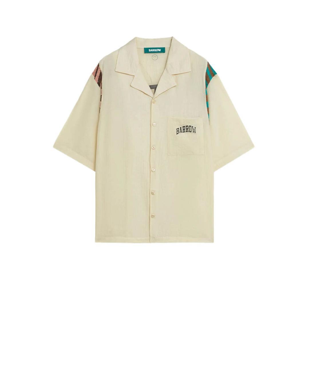 BARROW Бежевая кэжуал рубашка, фото 3