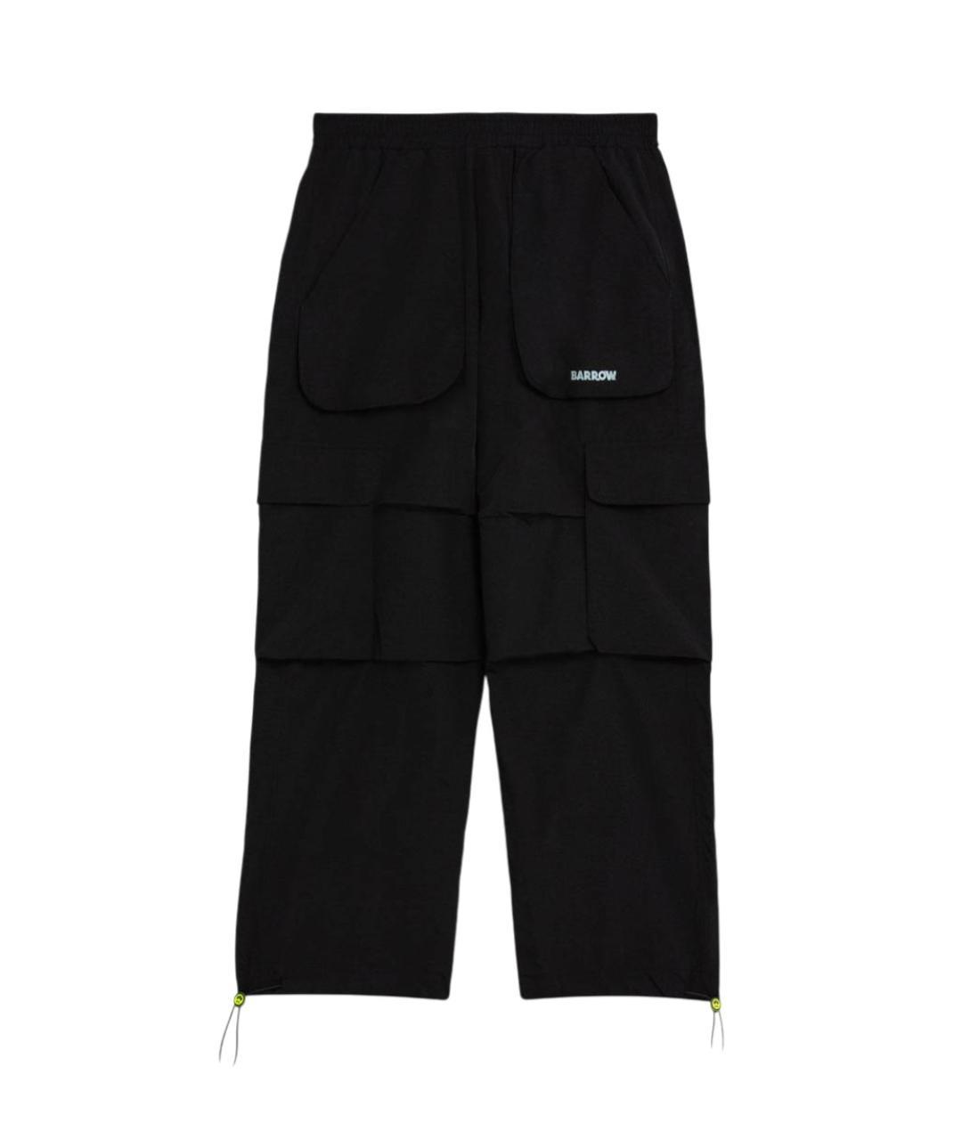 BARROW Черные повседневные брюки, фото 3