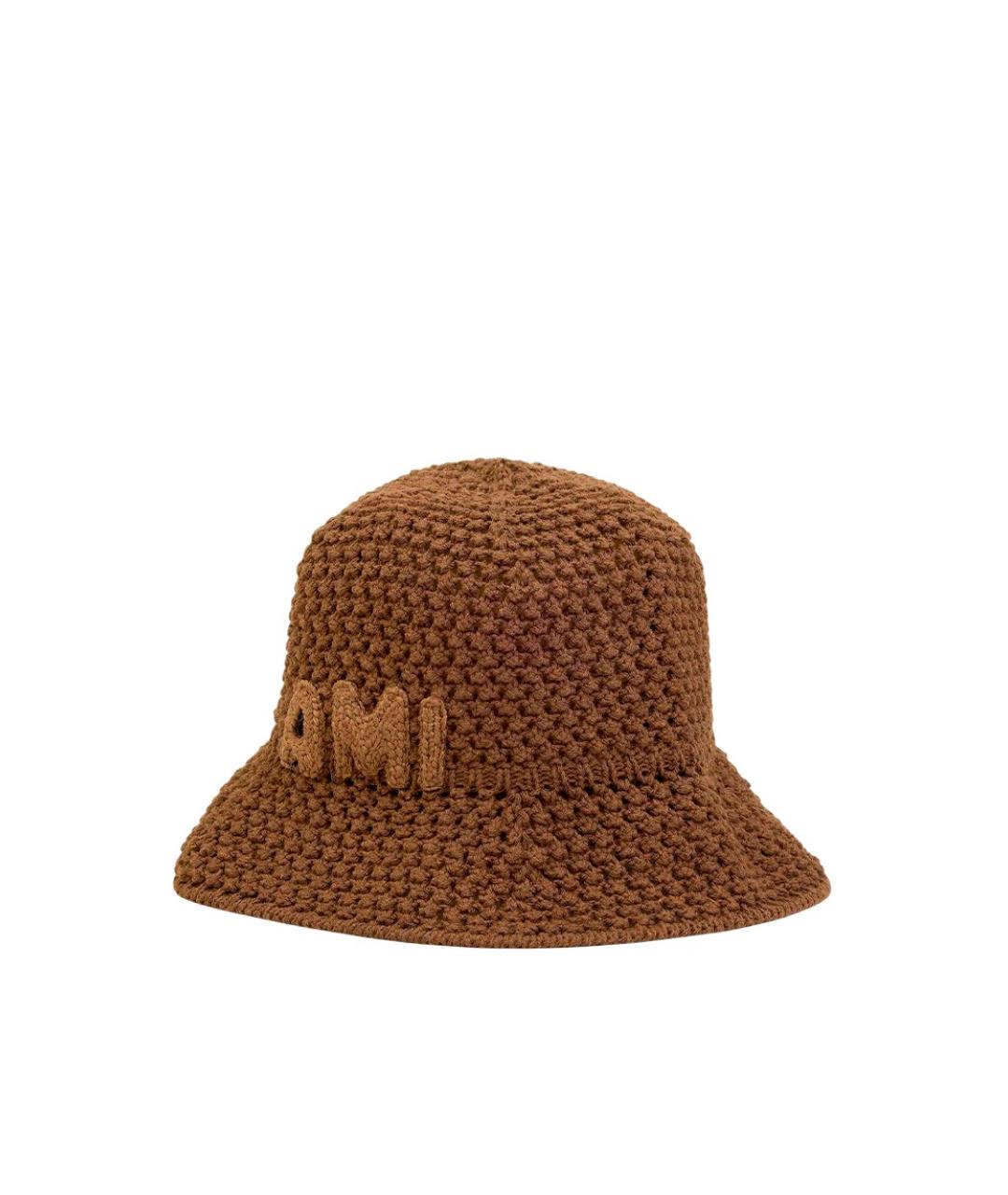 Ami Paris Коричневая панама, фото 1