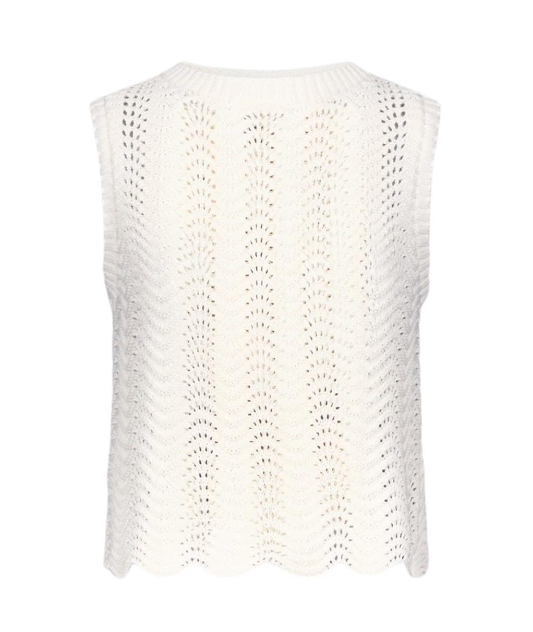 LOULOU DE SAISON Белая майка, фото 1