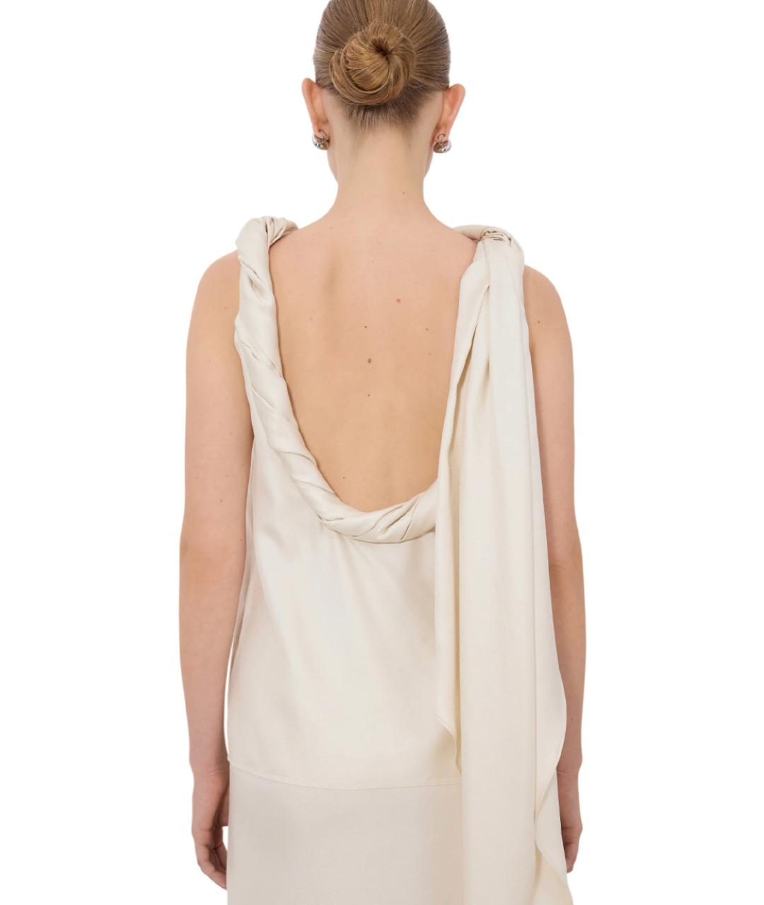 LOULOU DE SAISON Белая майка, фото 2