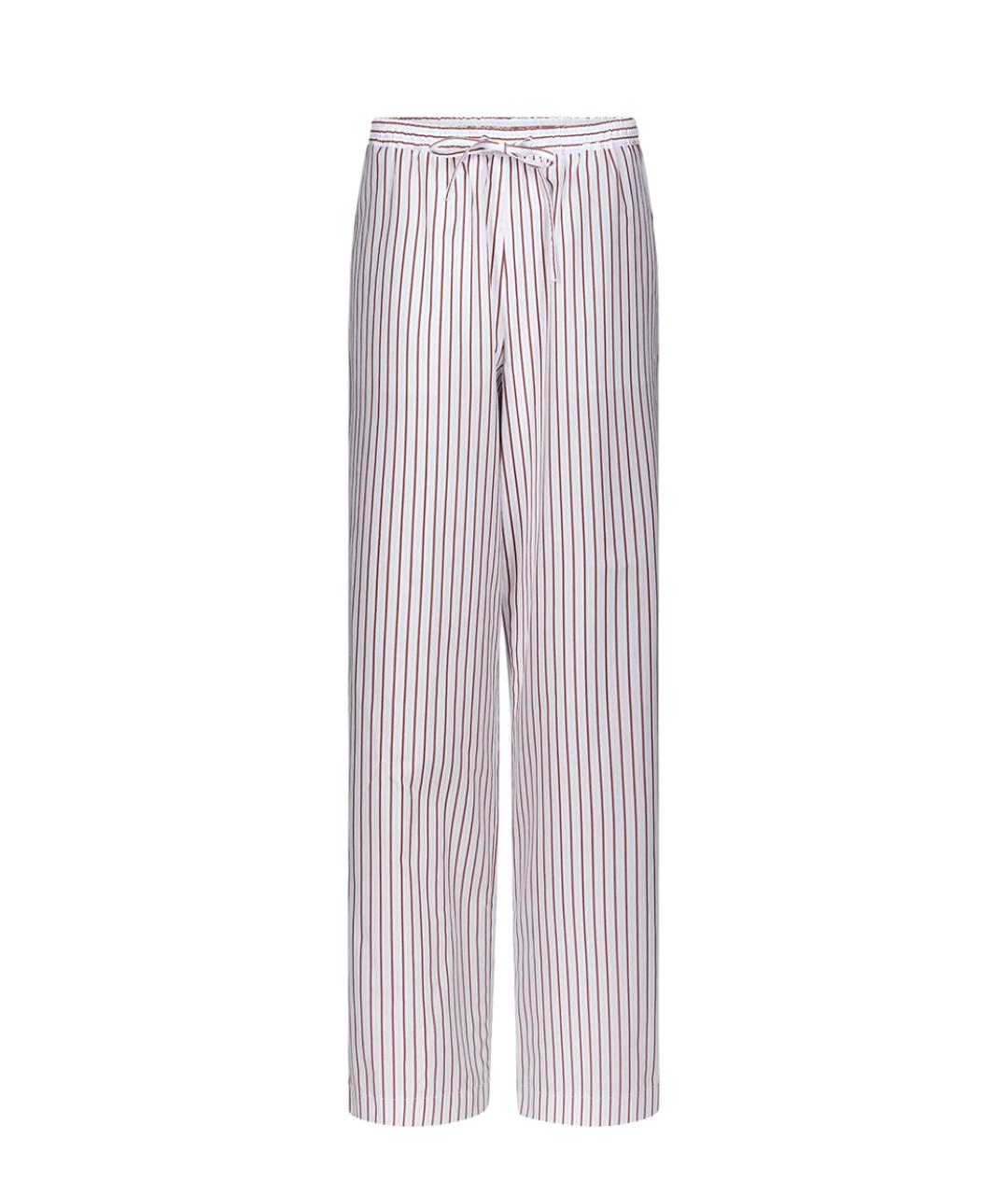 LOULOU DE SAISON Красные прямые брюки, фото 1