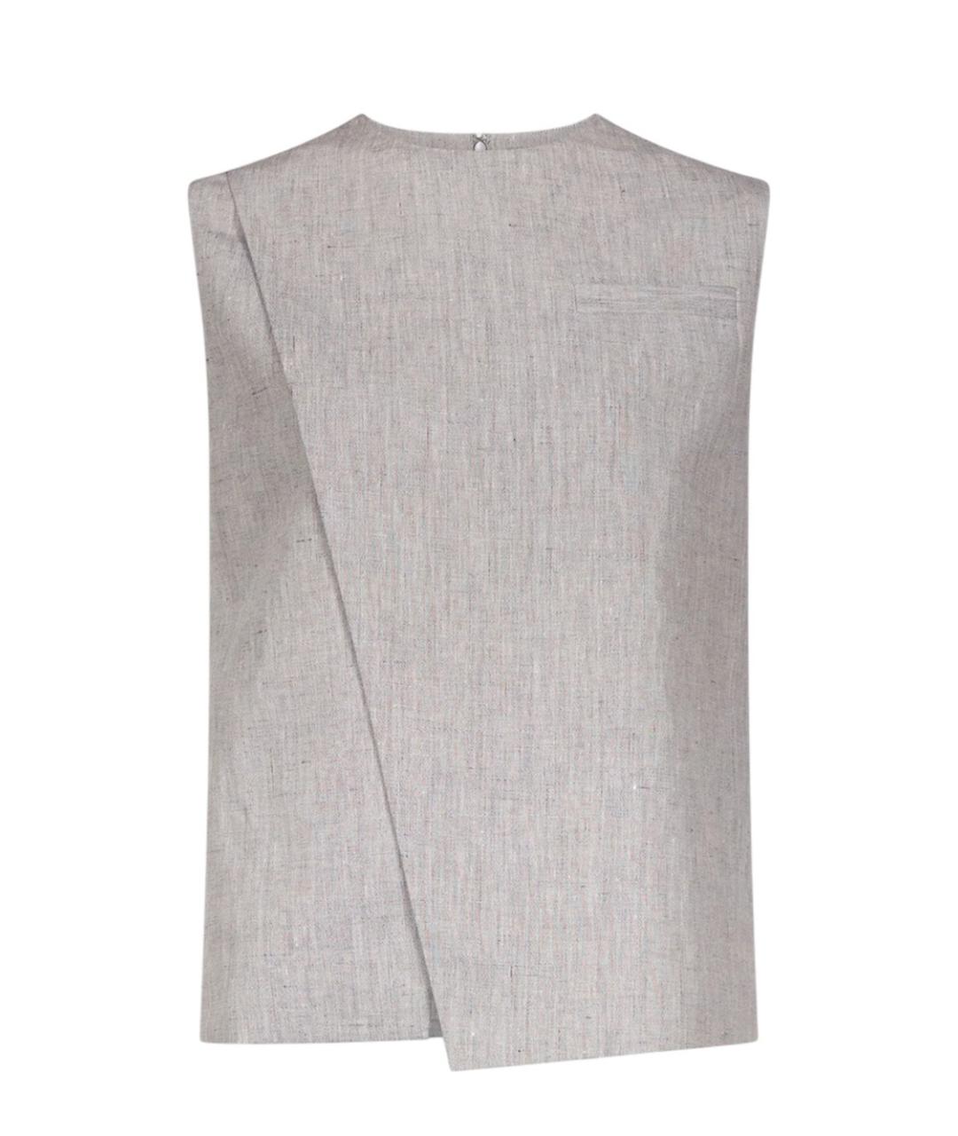 LOULOU DE SAISON Серая майка, фото 1