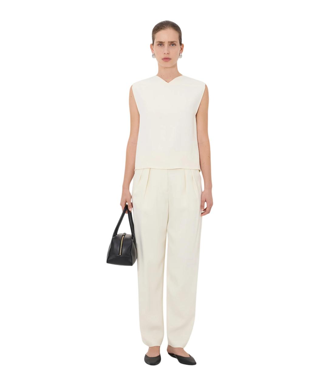 LOULOU DE SAISON Белая футболка, фото 2