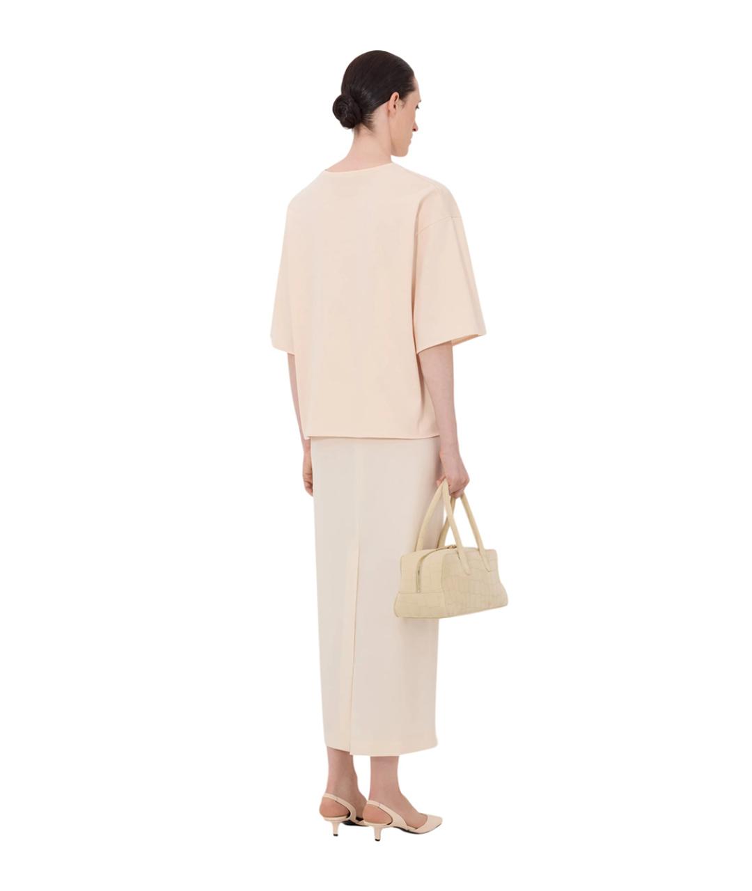 LOULOU DE SAISON Розовая футболка, фото 3