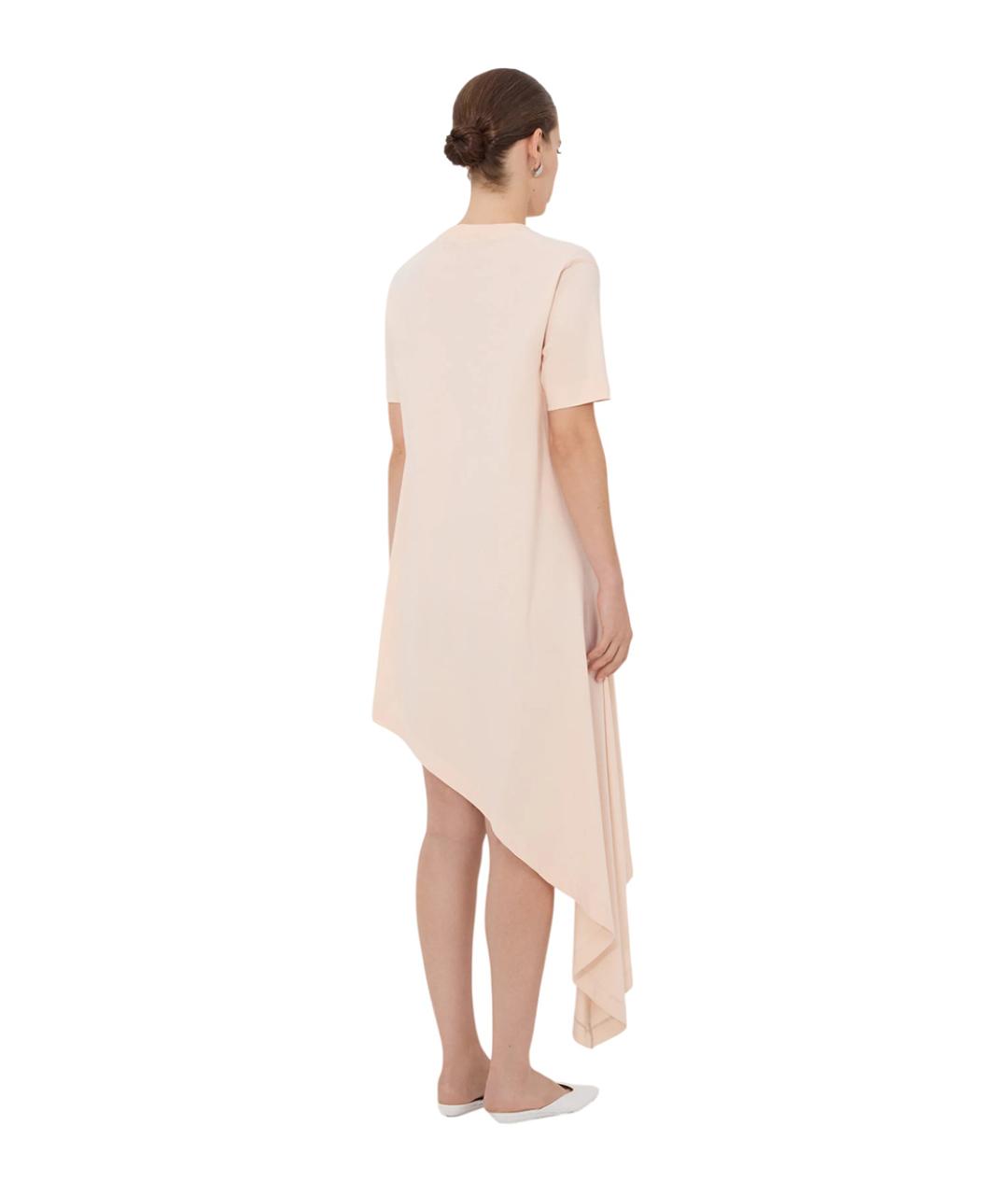 LOULOU DE SAISON Розовое повседневное платье, фото 3