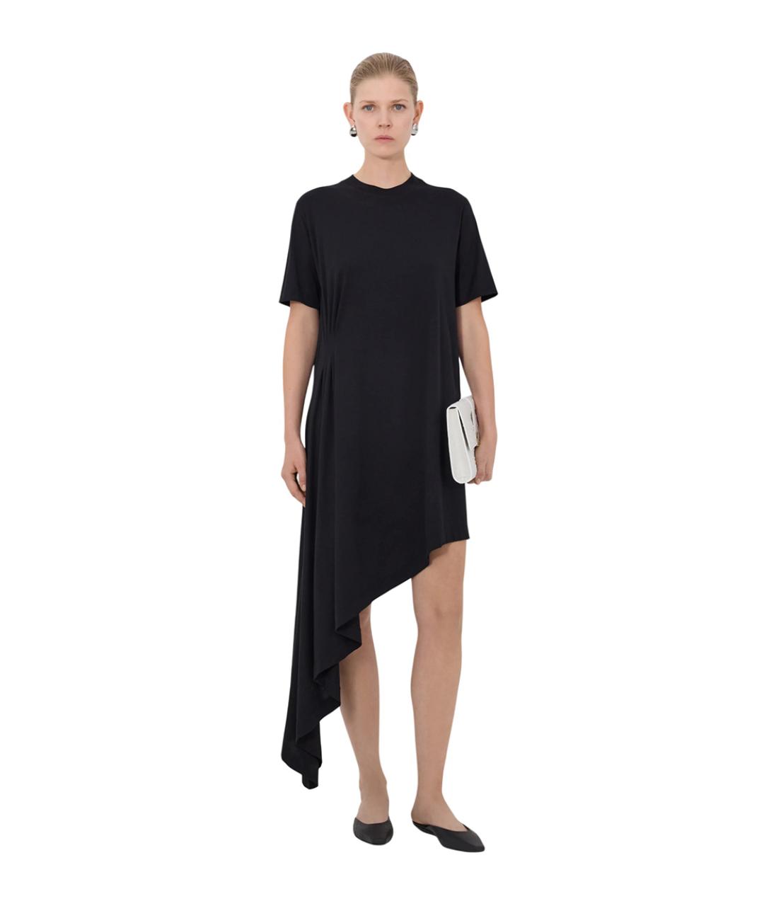 LOULOU DE SAISON Черное повседневное платье, фото 2