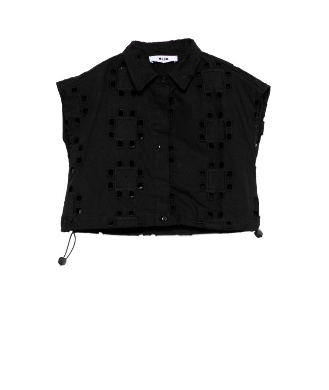 MSGM Черная рубашка/блузка, фото 1