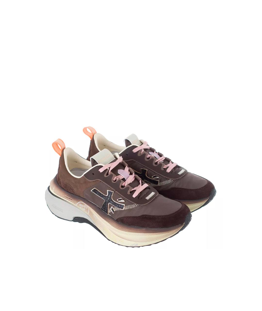 PREMIATA Коричневые кроссовки, фото 2