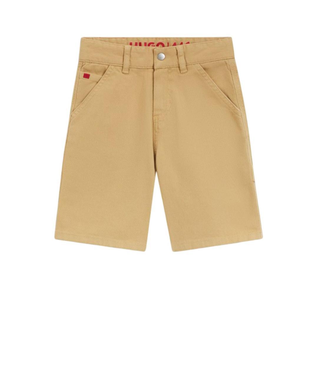 HUGO BOSS Бежевые брюки и шорты, фото 3